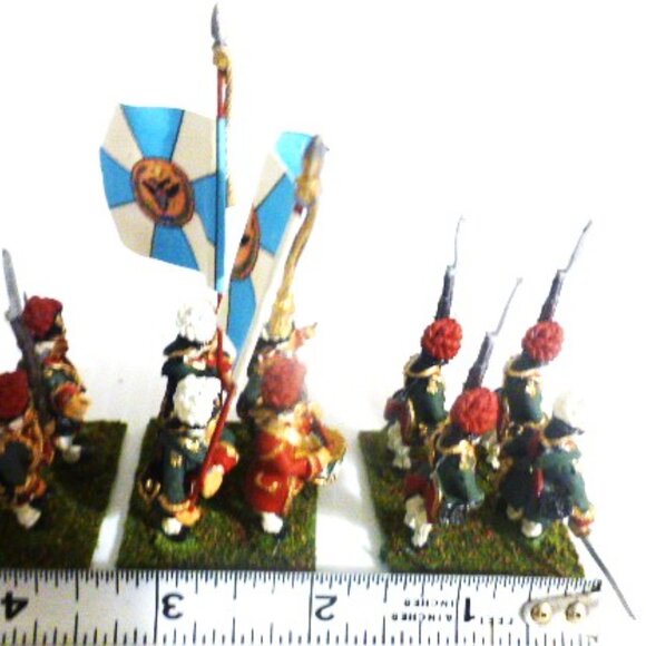 12 Hand-Painted LEAD MINIATURES by Leib GUARD Grenadiers & Model TREE - Picture 8 of 11